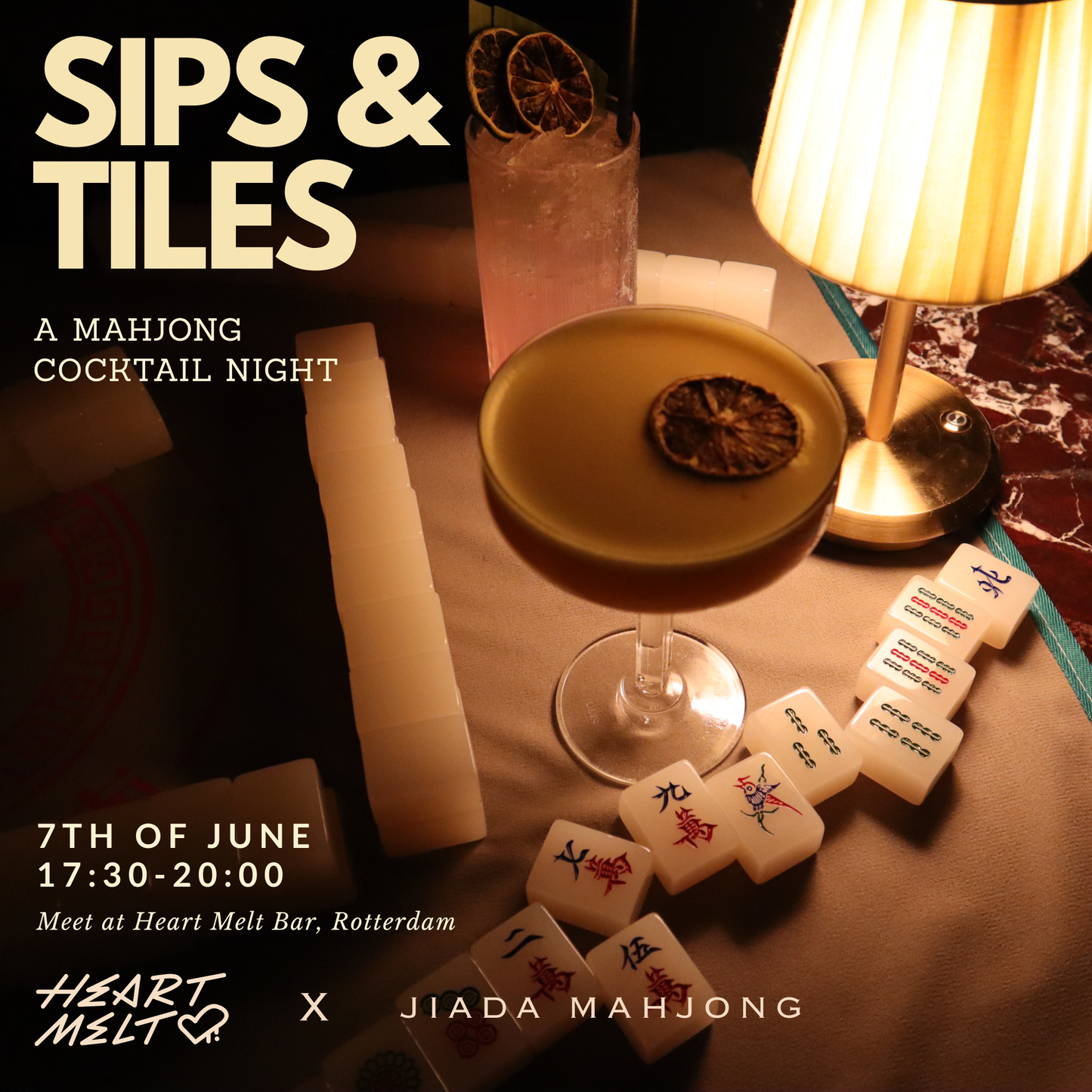 SIPS & TILES - A Mahjong Cocktail Night